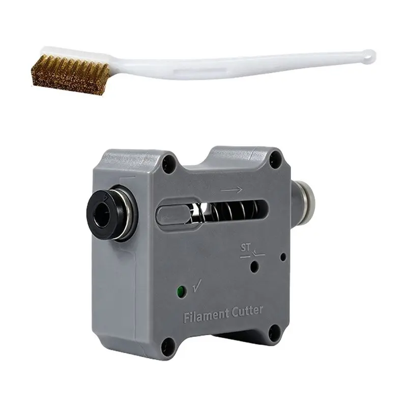[NEW!A25P】 Automatic Filament Cutter Diverter 1.75Mm With Cleaning Brush Auxiliary Feeding Function Feeder 3D Printer Accessory