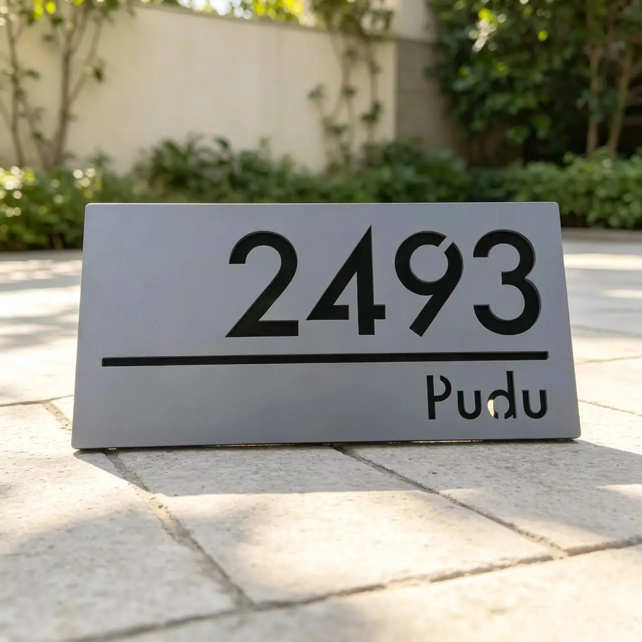 Custom acrylic door signs, personalized address and name plaques, 3D house numbers, home decorations, street signs