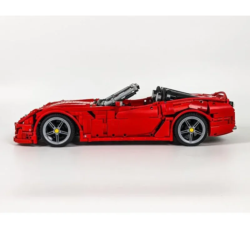 New MOC-183666 Supercar 599 SA Building Block Toy Racing Model Improved Stitching Building Blocks 2717PCS Christmas Gift