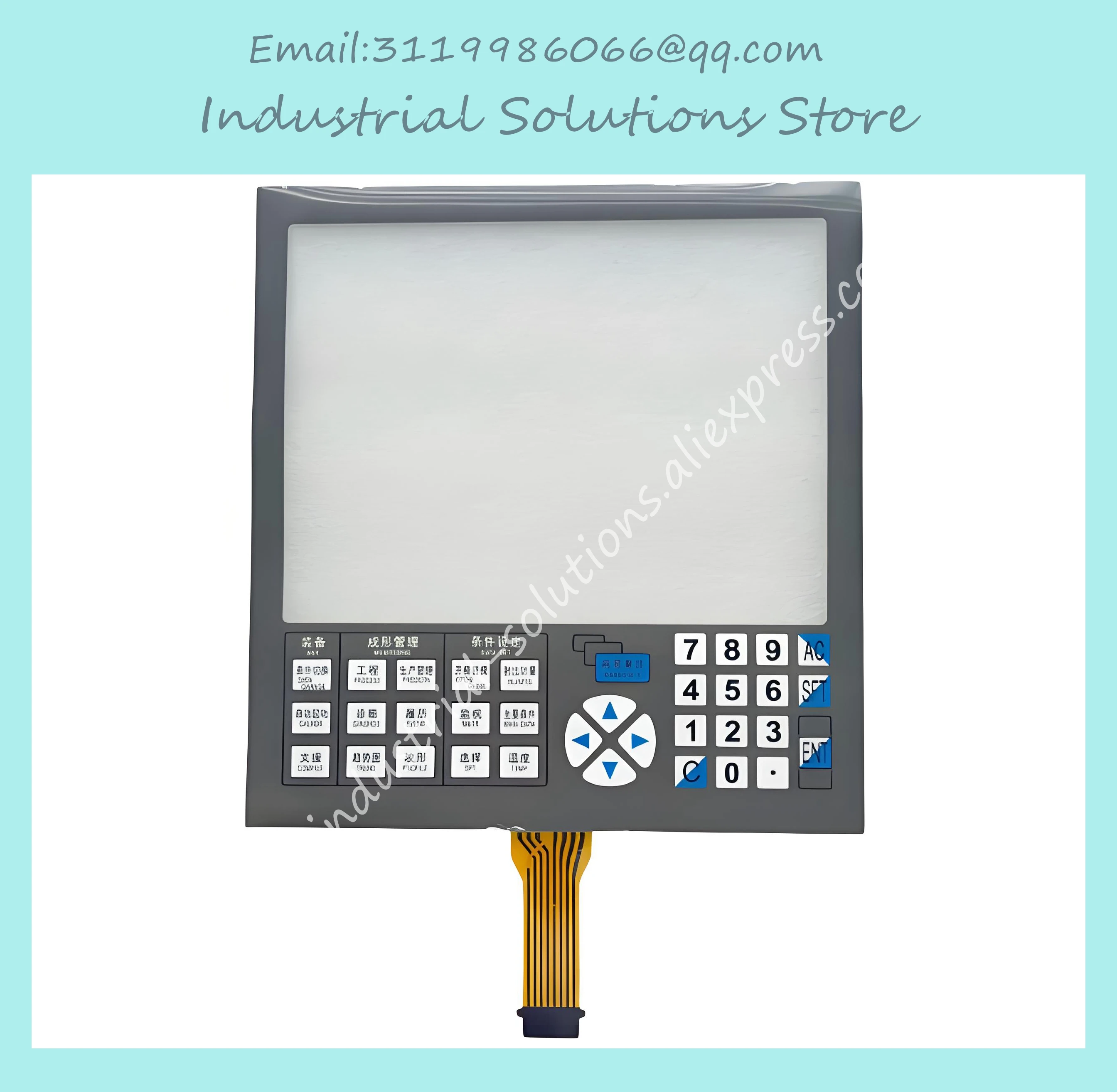 

Стеклянный сенсорный экран для литьевой машины NC9300C, новый