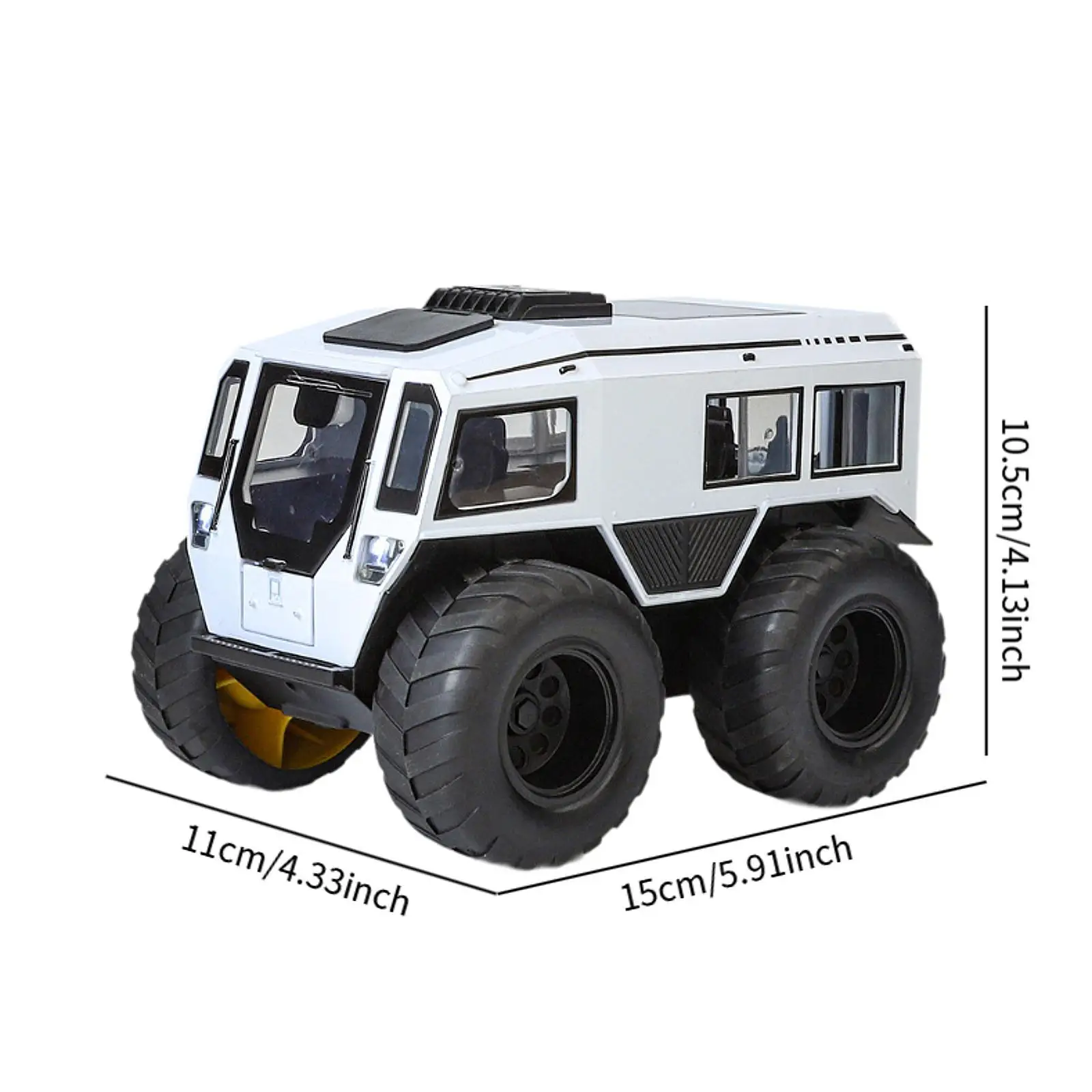 1/24 RC Crawler Car 4WD Geluids- en lichteffecten Hobby Speelgoed Hoog simulatieontwerp