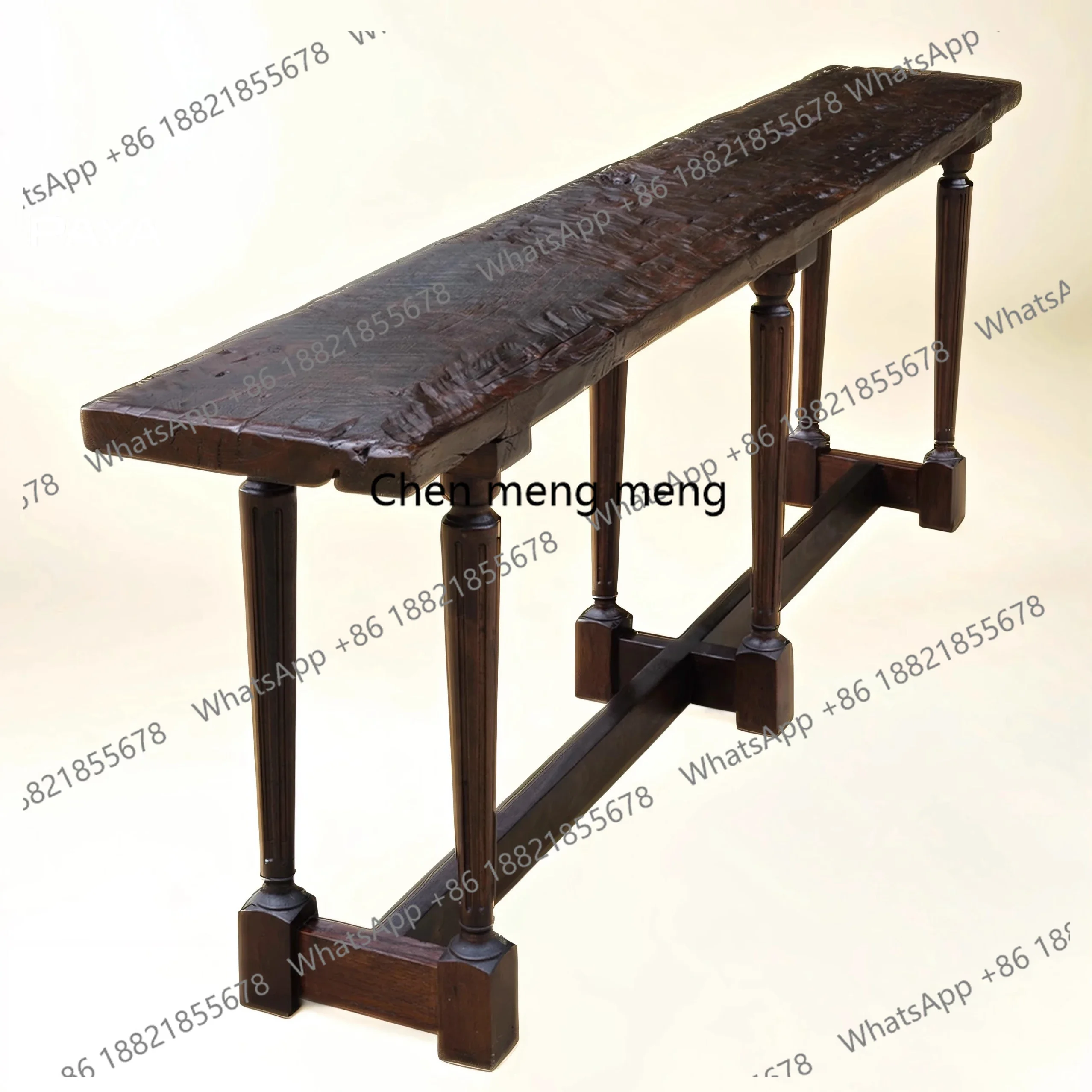 H Nanyang wind entrance *** wood version wabi sandy wind table decoration