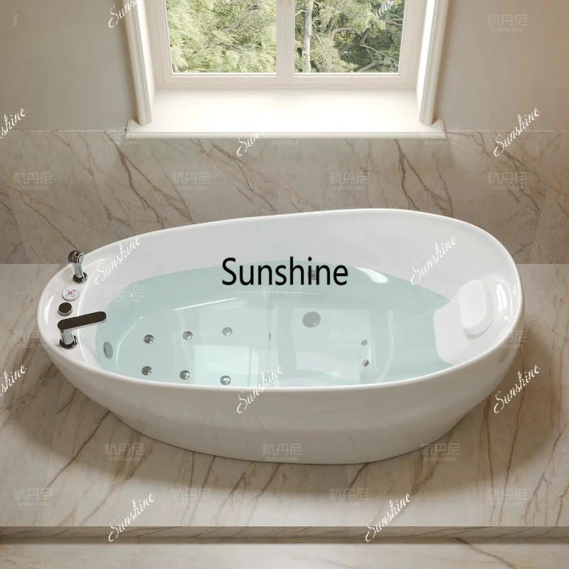Bubble surfing Jacuzzi Independent Floating Cylinder Intelligent Constant Temperature Heating