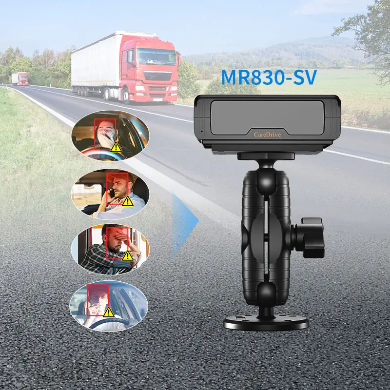CareDrive MR830-SV Eenvoudige installatie Alarmsysteem voor bestuurdersstatus Slimme anti-vermoeidheid Slaapwaarschuwing Meerdere auto-alarmen
