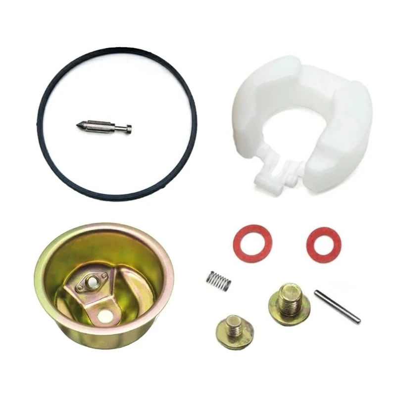 Lawn Mower Carburetor Repair Kit For Honda GX120 GX-160 GX200 Engine Needle Bowl Float Gasket Seal Pin image 4