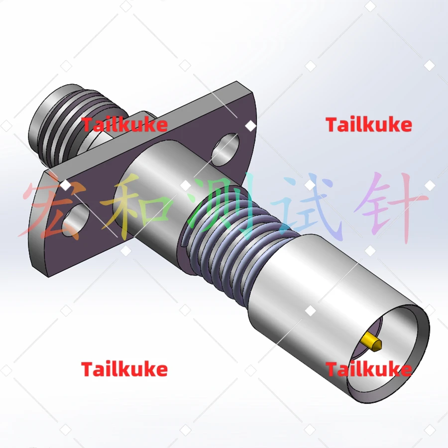 

17010 SMA female test head test SMA female probe fast plug adapter connector detection