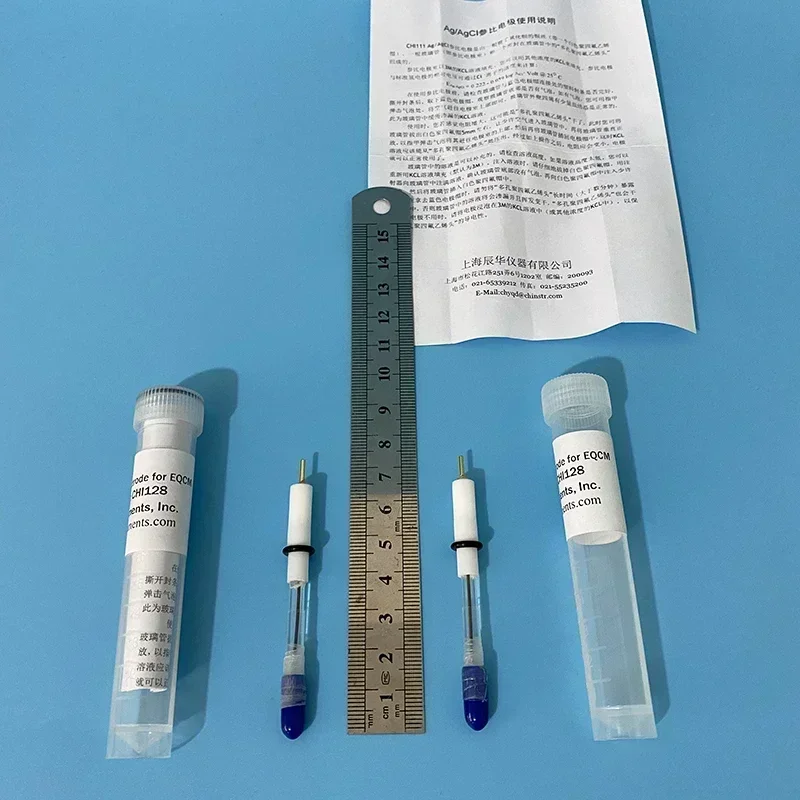 Elektroda referencyjna CHI128Ag/AgCl (komórka EQCM)