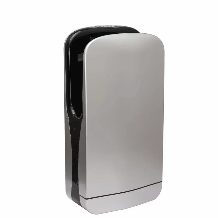 Automatic Sensor-Activated Jet Warm Air Wall-Mounted Hand Dryer 1800W Plastic for Bathroom
