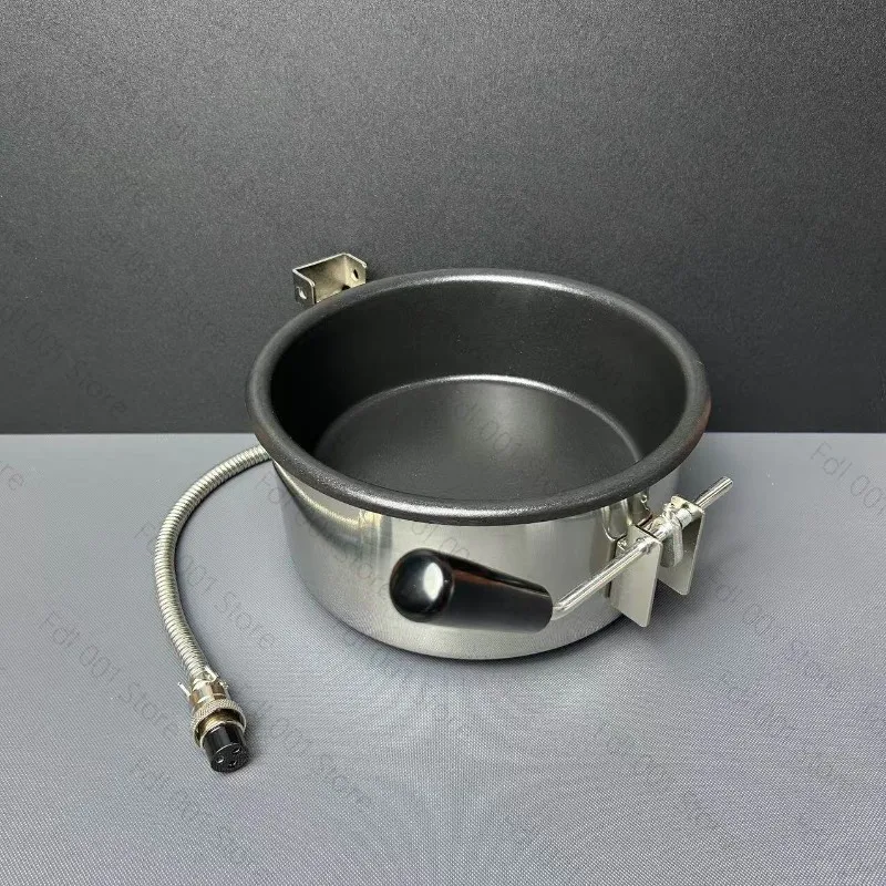 Popcorn machine spherical pot body accessories 3 holes 25mm stirring pot 2 holes 15mm inner tank