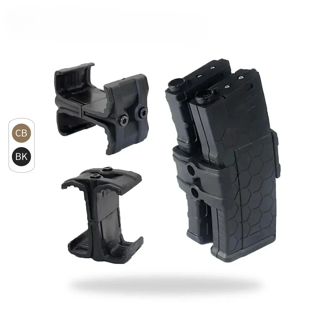 AK AR15 M4 Mag595 مجلة متوازية مزدوجة مجلة للأغراض العامة بندقية هوائية مرتبطة رصاصة مسدس إعادة تحميل سريع الوصول #2