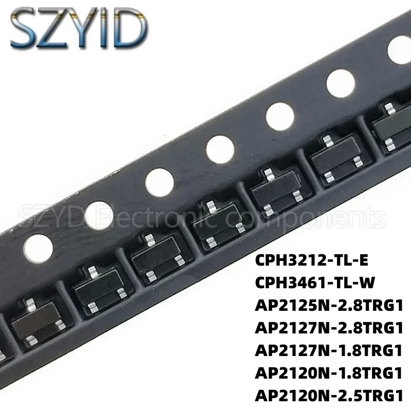 100SZT SOT23 CPH3212-TL-E CPH3461-TL-W AP2125N-2.8TRG1 AP2127N-2.8TRG1 AP2120N-1.8TRG1 AP2120N-2.5TRG1
