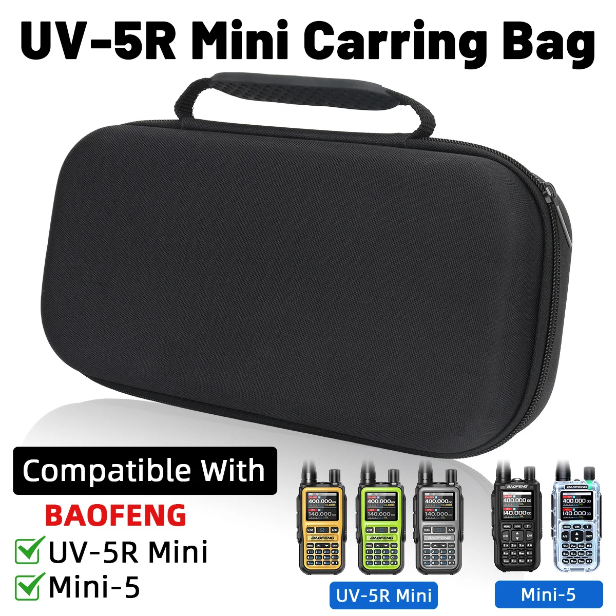 Outdoor Camping Bag - ABBREE UV‑5R MINI Etui na krótkofalówkę,