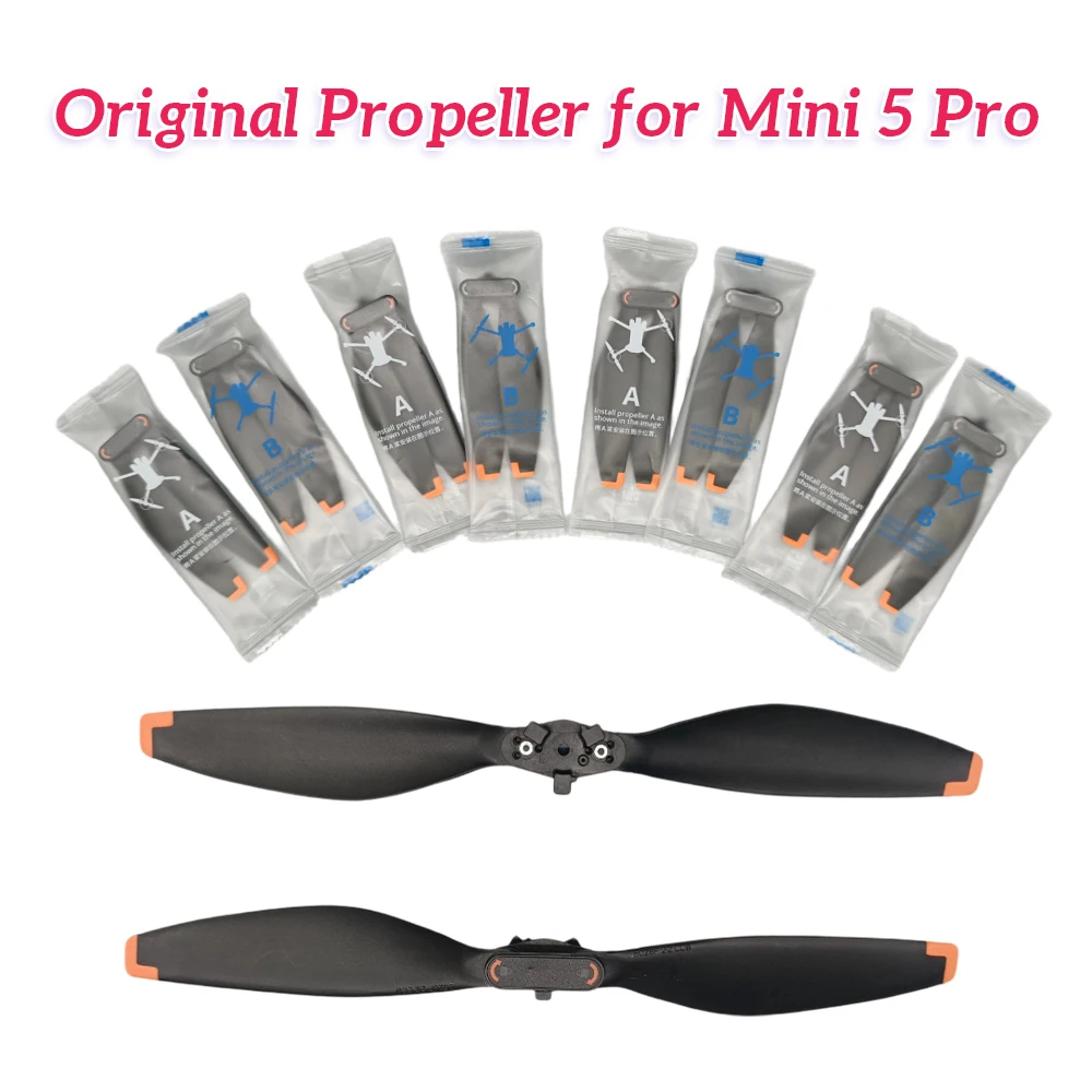 Original CW/CCW Propeller Blades For DJI Mini 5 Pro 6028F Quick Release Folding Wings Replacement Repair Parts Drone Accessory