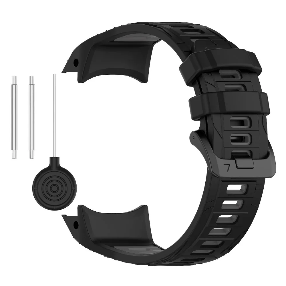 Silicone Watch Strap for Garmin Instinct 3 SOLAR 45mm 50mm Band for Garmin Instinct 3 Crossover AMOLED 50mm 45mm  Correa