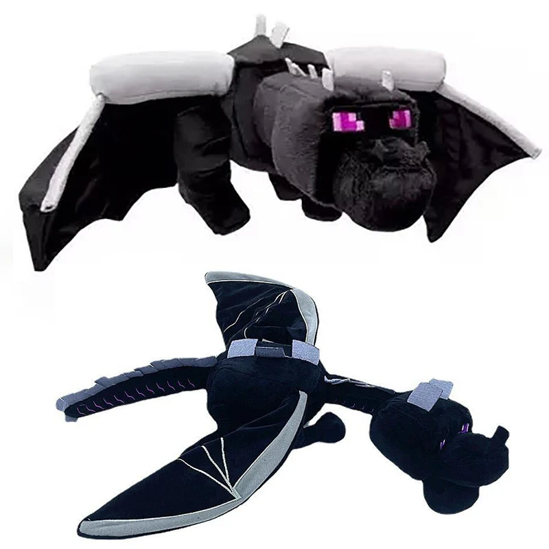 Ender dragão enderdragon brinquedos de pelúcia boneca preto ender dragão pelúcia macio animais de pelúcia brinquedos presentes para crianças