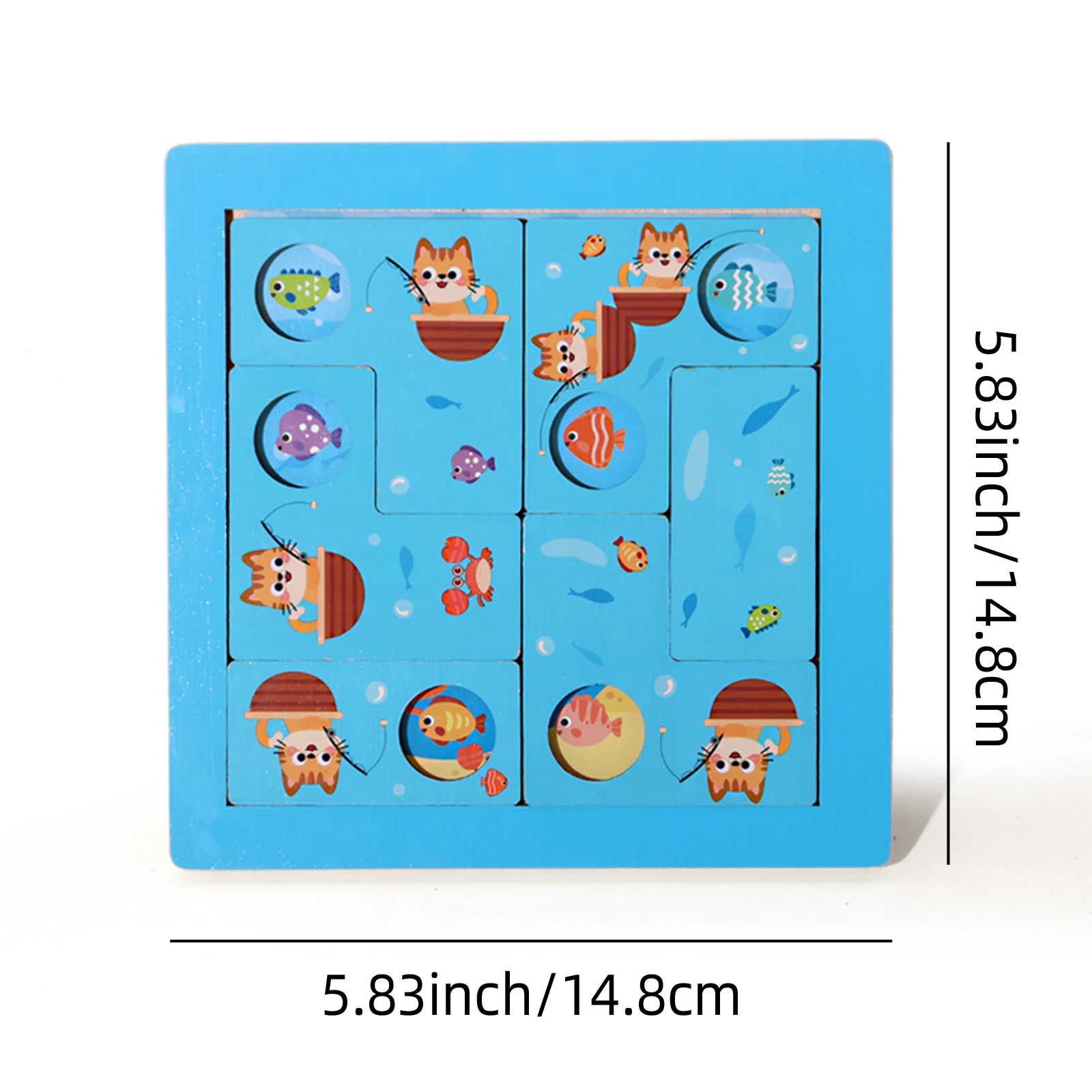 Educazione precoce Formazione del pensiero logico Giochi intellettuali Bambini Puzzle di api Puzzle Gioco da tavolo Giocattoli sensoriali di logica spaziale