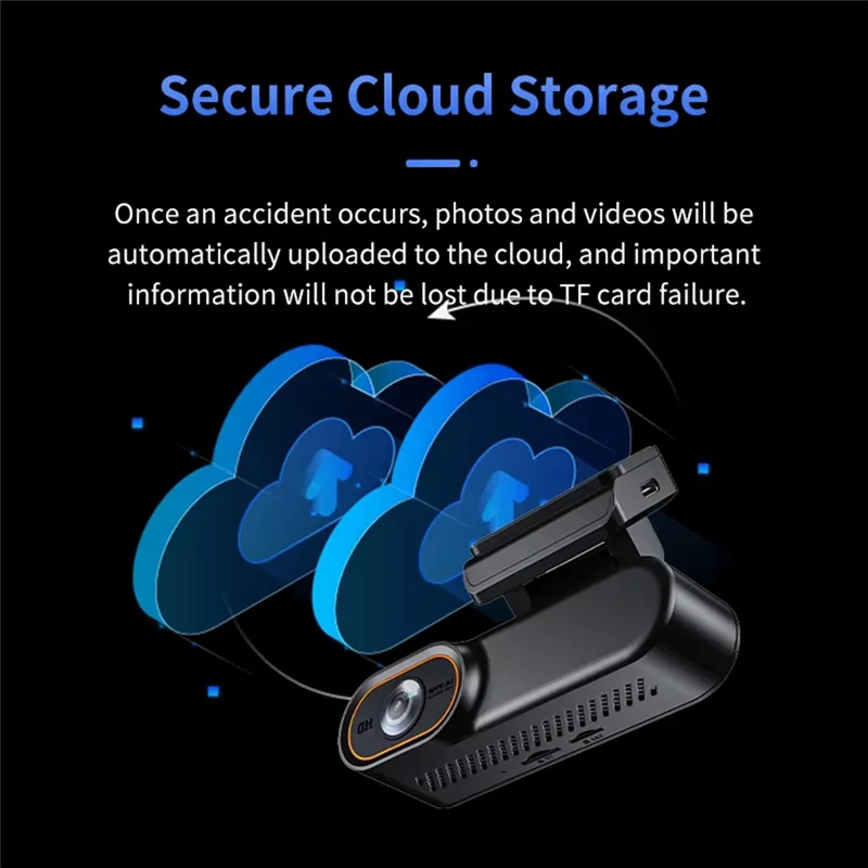 Hot-4G WIFI Dash Cam CAR DVR Front And Rear Camera Dual Lens Camera With 1080P Black Box Room Parking Monitor Night Vision Camer