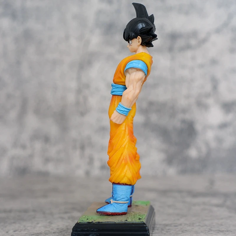 Anime Dragon Ball Son Goku stehende Haltung Actionfigur PVC Modellauto Ornament Spielzeug Puppe Schreibtisch Dekor Sammlergeschenke verpackt