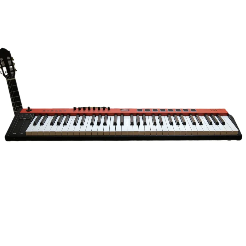 Disposición del controlador de almohadilla de soplado 61 de medio contrapeso de 88 teclas, teclado