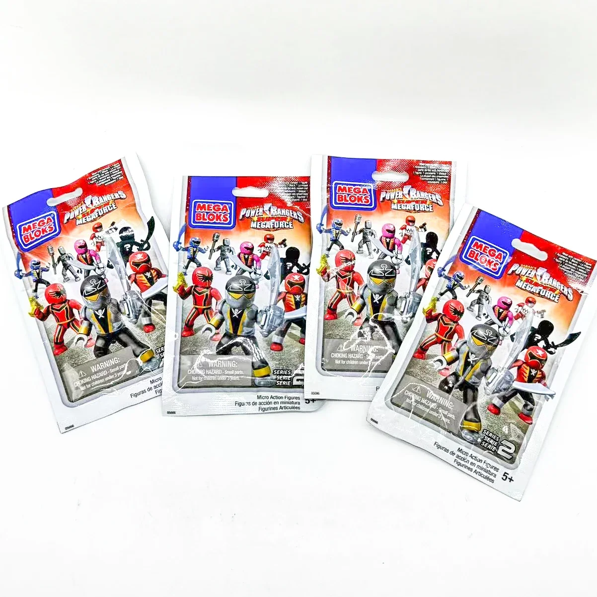 Dinozaur Potężne Rangers MegaForce Blind Bags Zmontowane figurki mikrokodelowe Zbieraj ozdoby Zabawki