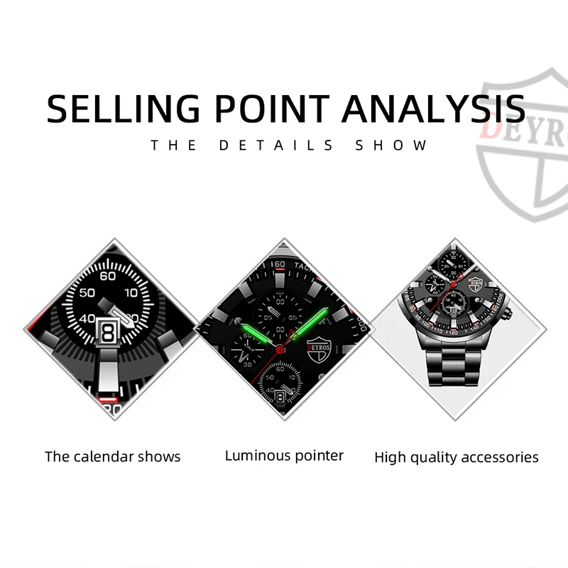 2023 Mens Watches Fashion Luxury Men Black Stainless Steel Quartz Wristwatch Man Business Casual Leather Watch relogio masculino