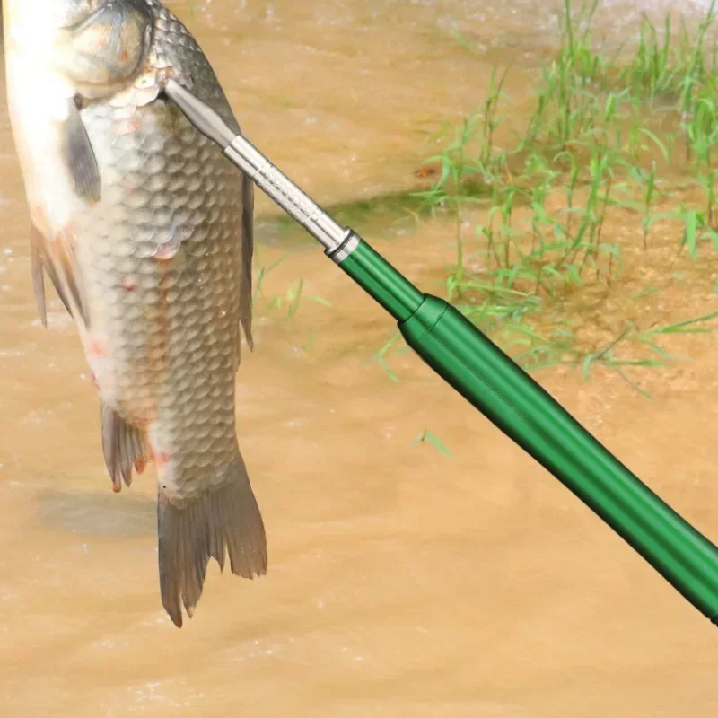 

Aluminum Alloy Walking Sticks Multi-functional Retractable Outdoor Camping Professional Mountain Climbing Tools Accessories