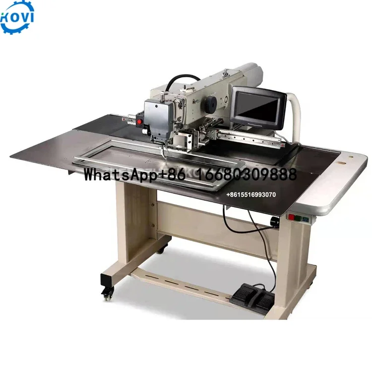 Industrial computer automatic garment template shoe pattern sewing making machine price