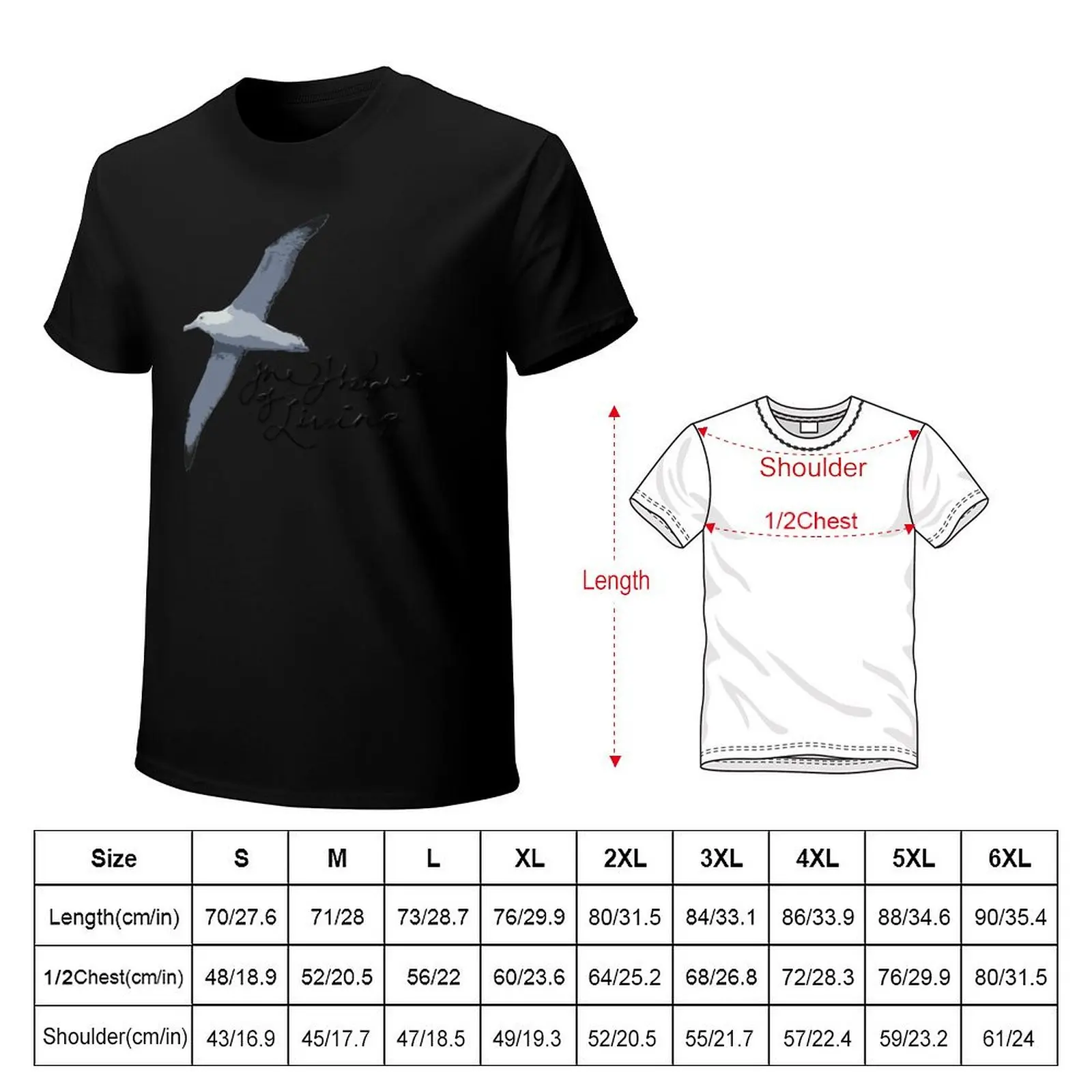 Weight Of Living Albatross T-Shirt Performance Dry Fit T-Shirt