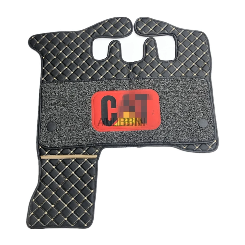 

For Cat 312b 320b 330b Excavator Cab Floor Adhesive Floor Mat Carpet Mat Double Layer High Quality Excavator Accessories