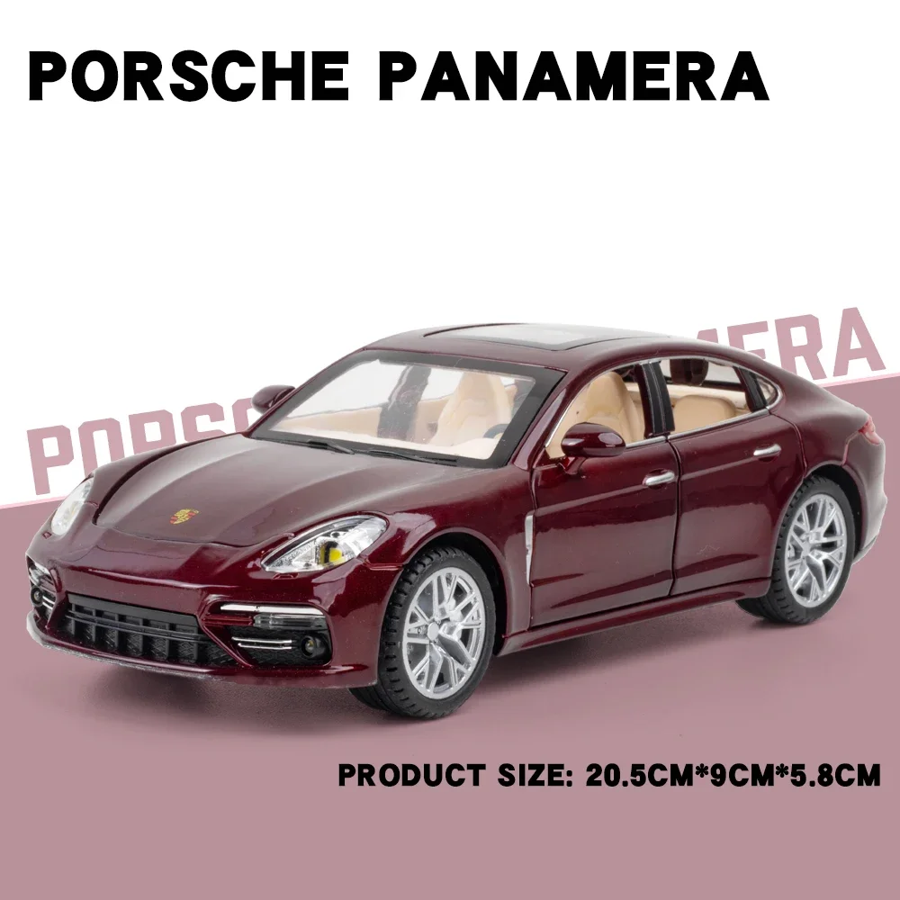 

1:24 Porsche Panamera Литые и игрушечные модели автомобилей, имитация звука и детской коллекции игрушек