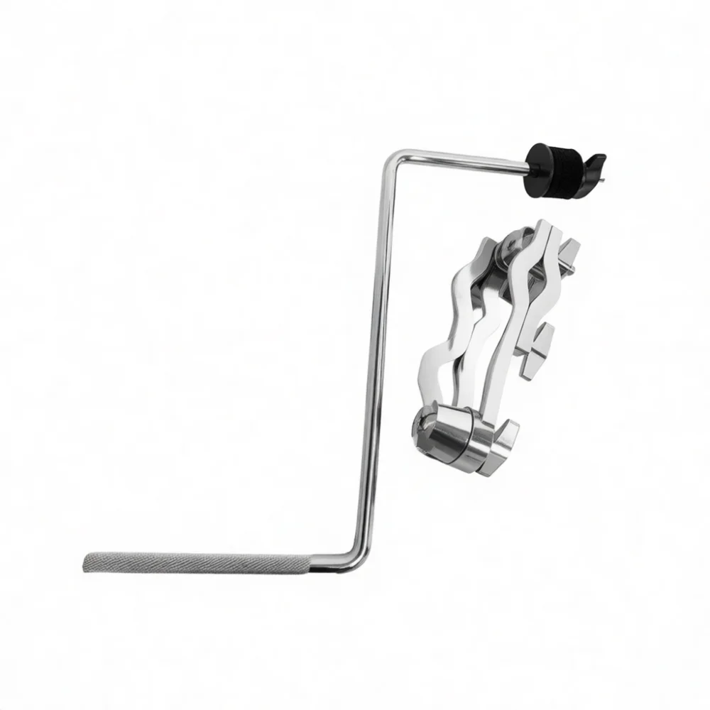 Drum Stand Multi Function Extension Clamp Jazz Percussion Hardware Accessory Holder For Splash Cymbal Cowbell Mounting Rack