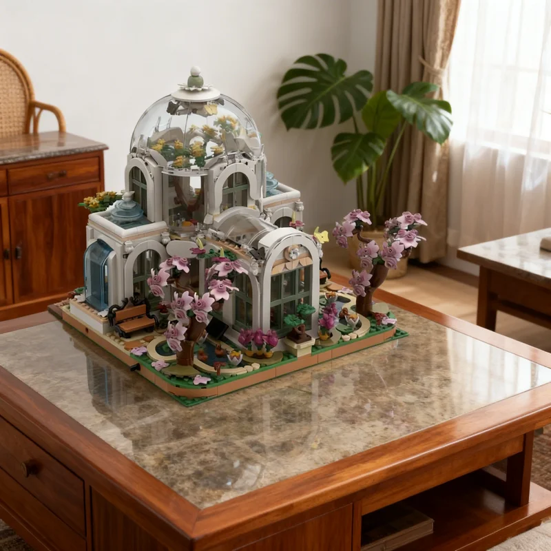 2183pcs MOC Modular Botanical Garden - Modification 2x Friends Model Building Blocks Collection 3D Education Craft Assemble