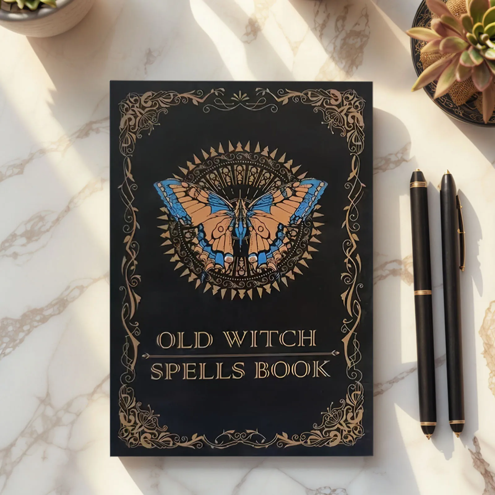 Witchcraft Spell Book Mystery Spells Journal Real Spells Notebook Rituals Multi-Purpose Mystical Witch Supplies Halloween Decor