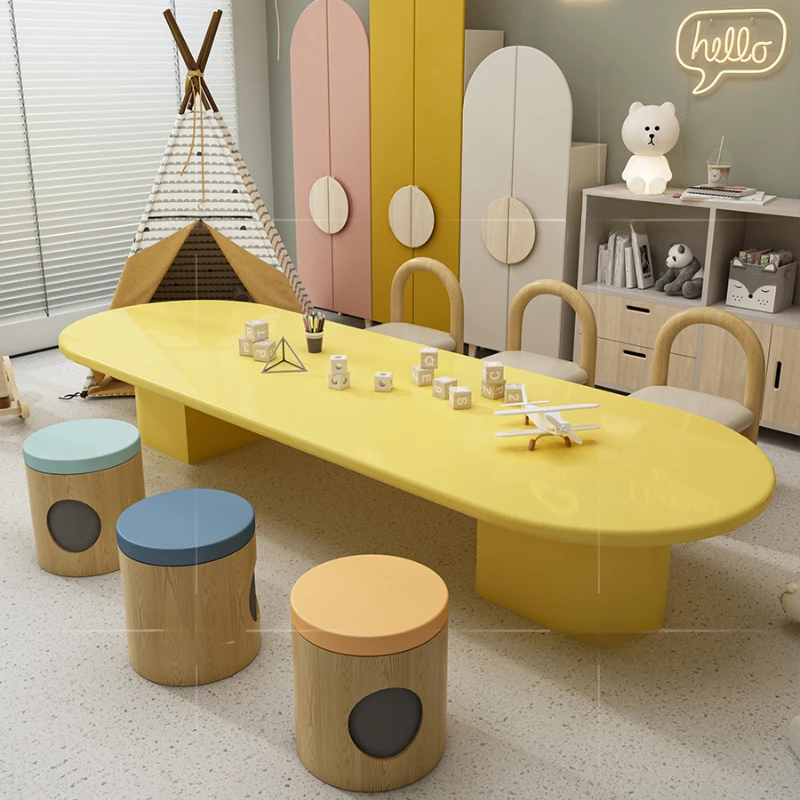 School Furniture Children Tables Desk Set Student Children's Kids Chair Classroom Table Child Room Study Childrens Supplies