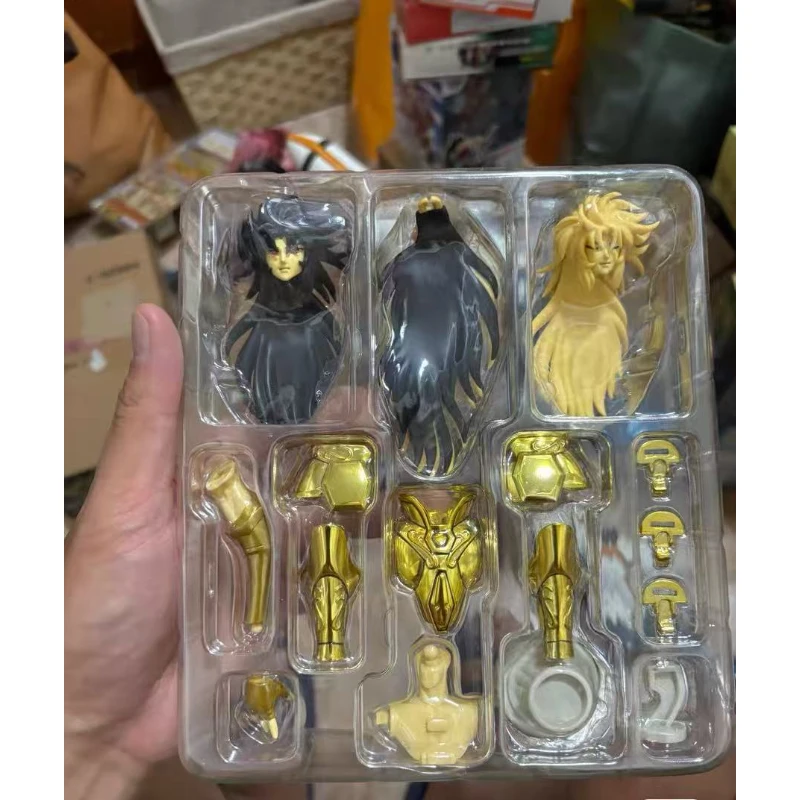 

Original Studio Exquisite Gifts Hand-made Gemini bust Dolls Saint Seiya Collectible Ornaments Assembly Models Decorations