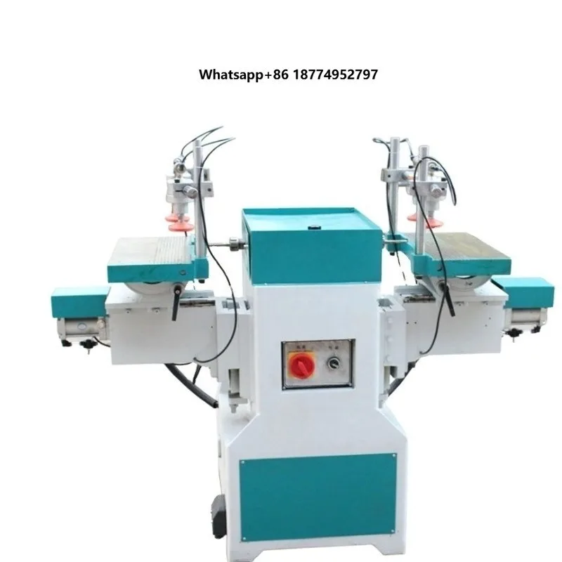 Ms3112 Woodworking Mortiser Tenoner Horizontal and Two-Spindle Mortising Machine Double Side Pneumatic Control Drilling