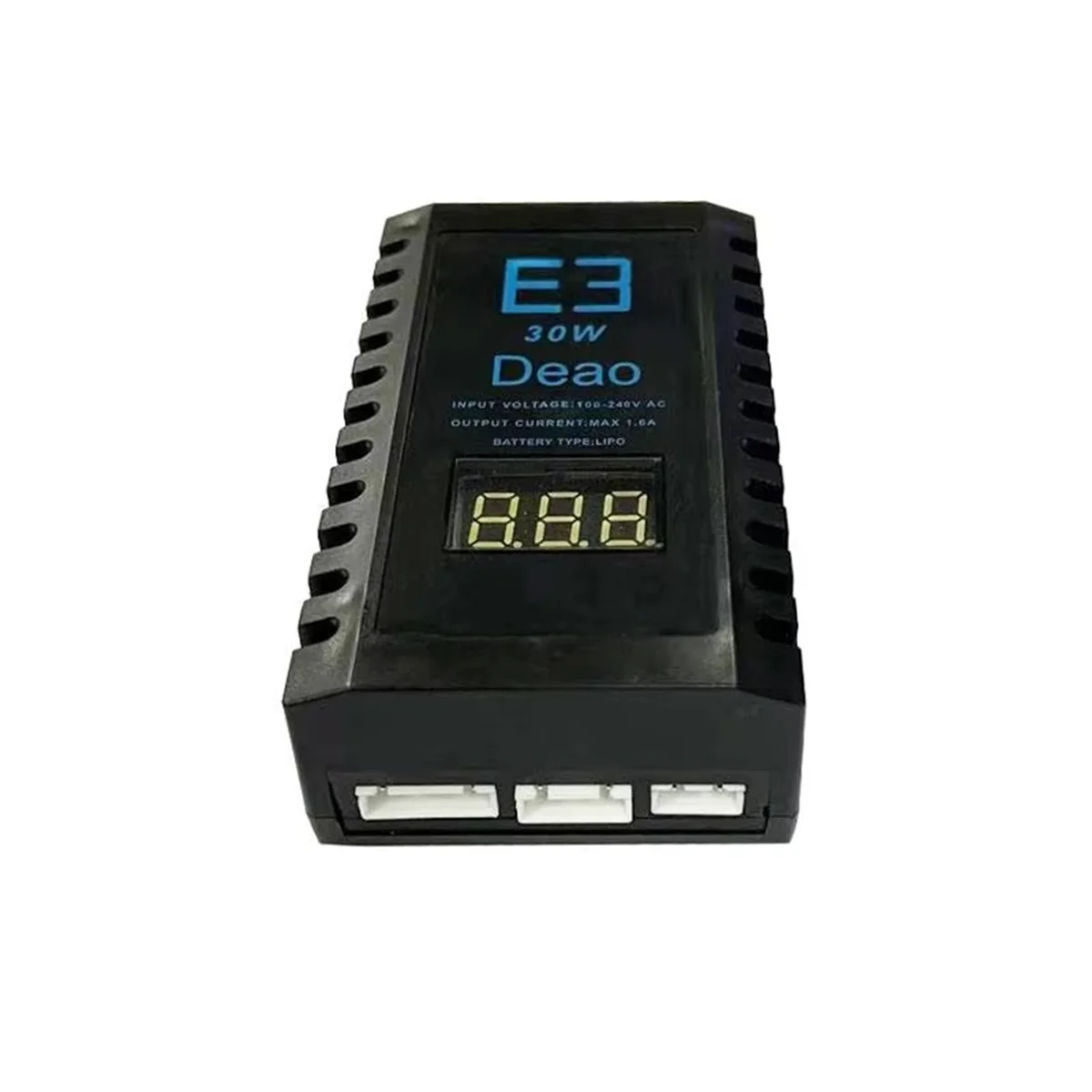 

ABGV E3 Charger Balanced Charger Model Airplane Battery 2s3s4s Lithium Battery 30w Model Drone Toy Lithium Battery Charging (US)
