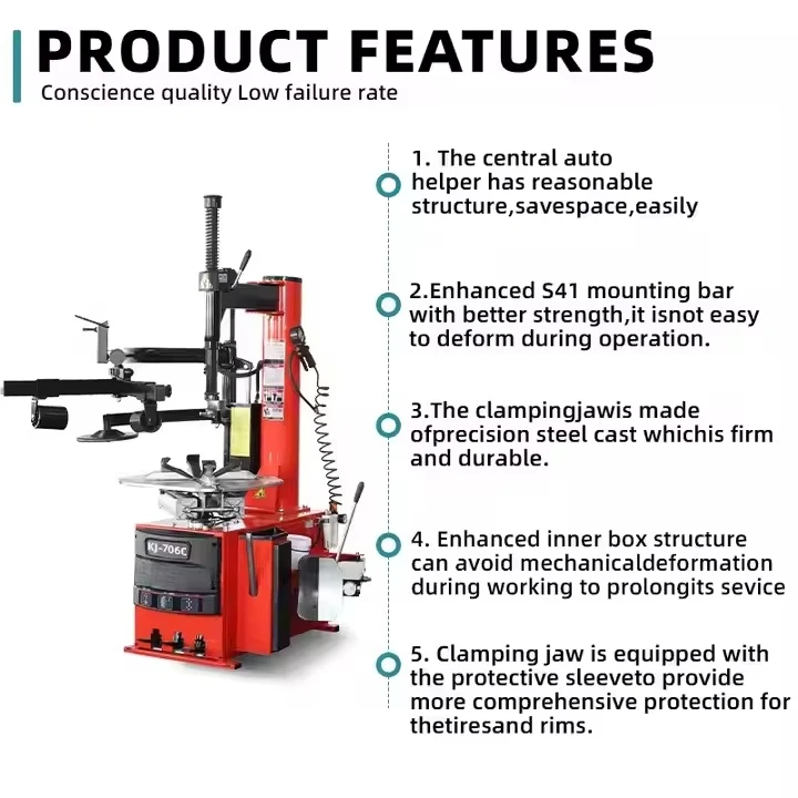 High Quality Car Tire Changer Combination with Tire Wheel Balancer Hot Selling Car Repair Equipment Tire Repair Machine