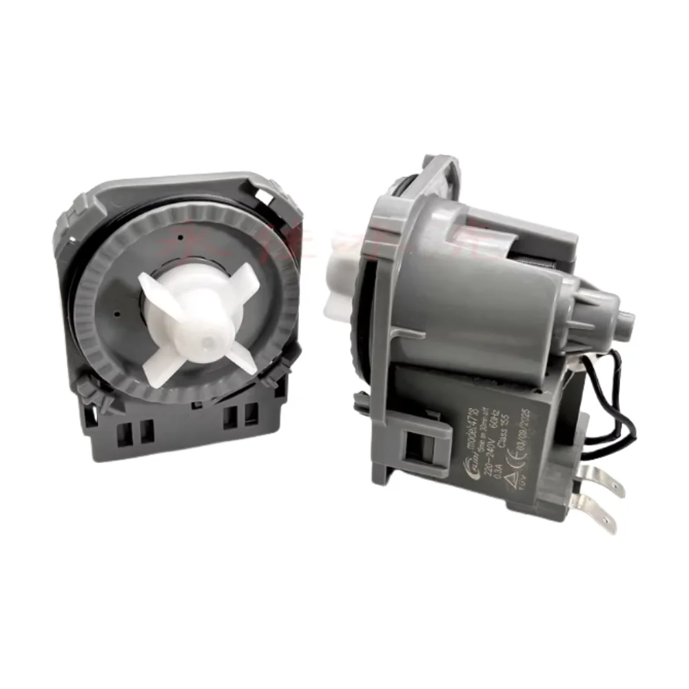 

Новый дренажный насос (мотор) B20-6A02 50/60 Гц для посудомоечной машины Midea WQP8-W3908T-CN Vie1 M1, модель 4718