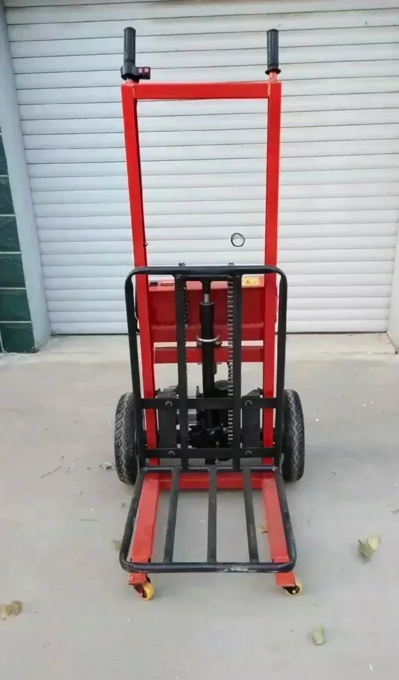 Lift Truck Small Lightweight Stacker Mini Hydraulic Small Forklift Handling Trolley