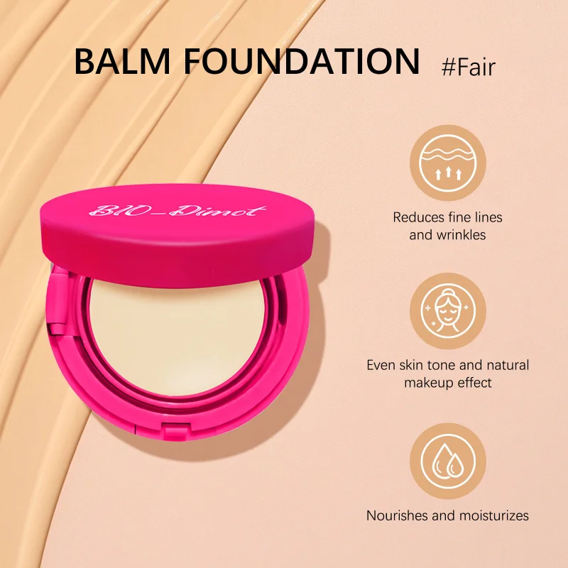 

25g Hydrating Lightweight Foundation Cream Waterproof Oil Control Long Lasting Concealer Moisturizing Primer