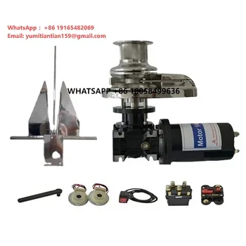 ZD Stainless Steel Marine Boat Anchor Winches Application Winch Electric Anchor Windlass