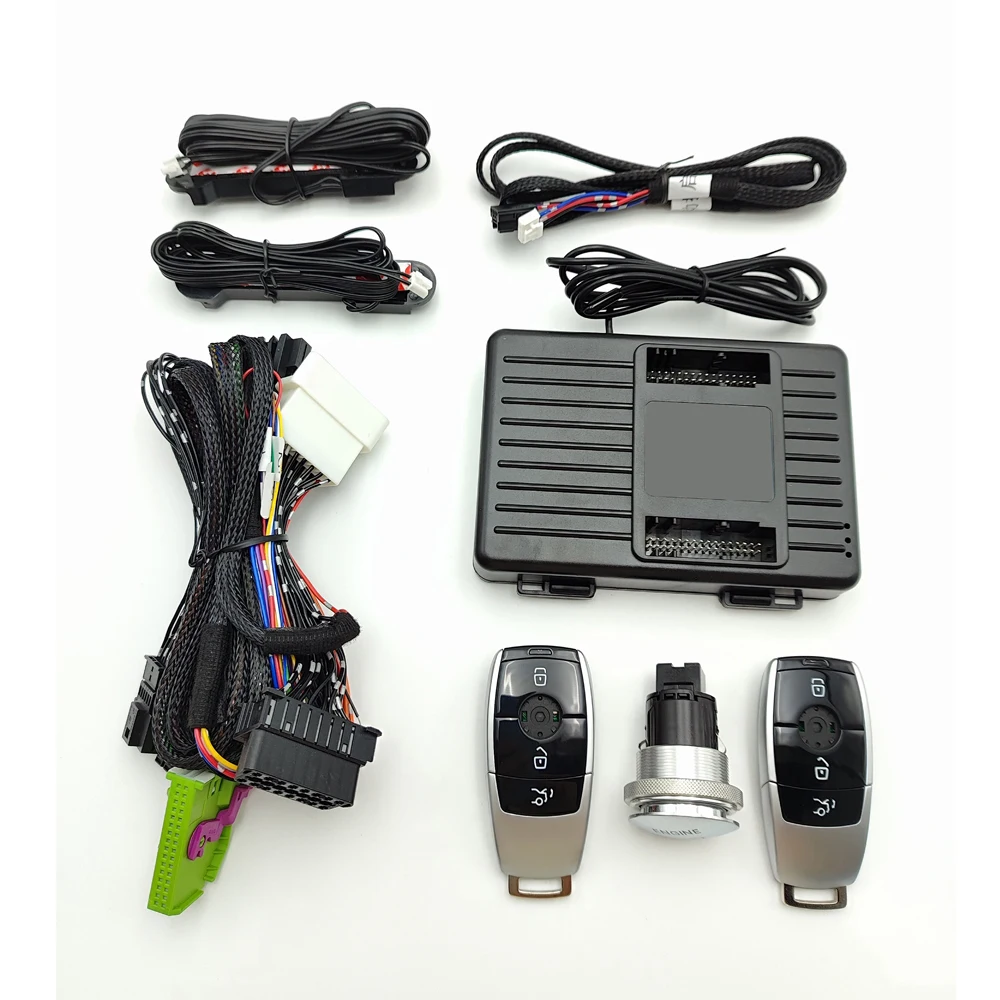 

For Mercedes Benz 06-08 R W251 Car Add Push Start Stop Remote Start and Keyless Access System New Remote Key Car Modification