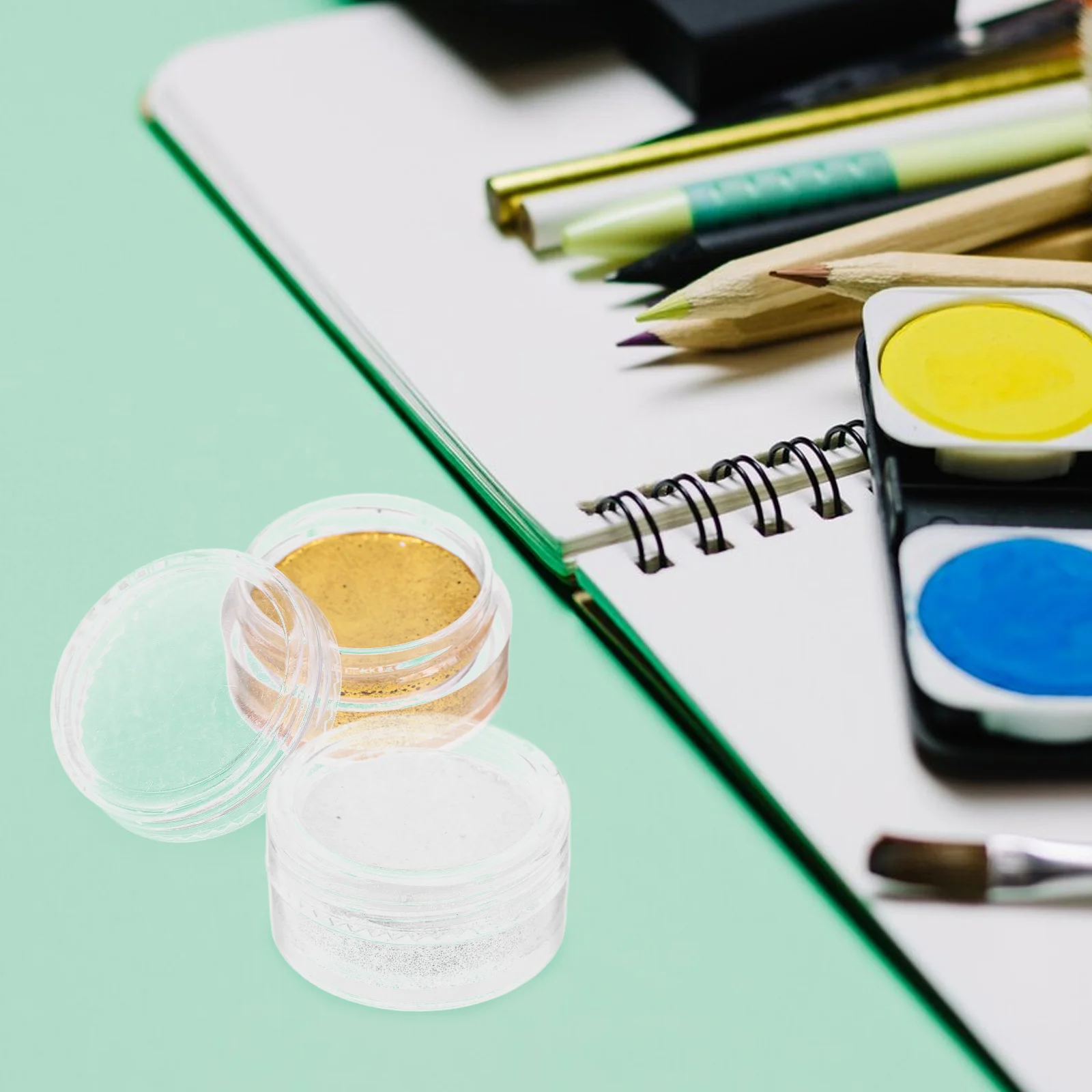 مجموعة ألوان مائية احترافية مكونة من قطعتين، ألوان مائية لامعة سهلة المزج للسفر والمشروعات الفنية، مجموعة ألوان مائية 5 مل #5