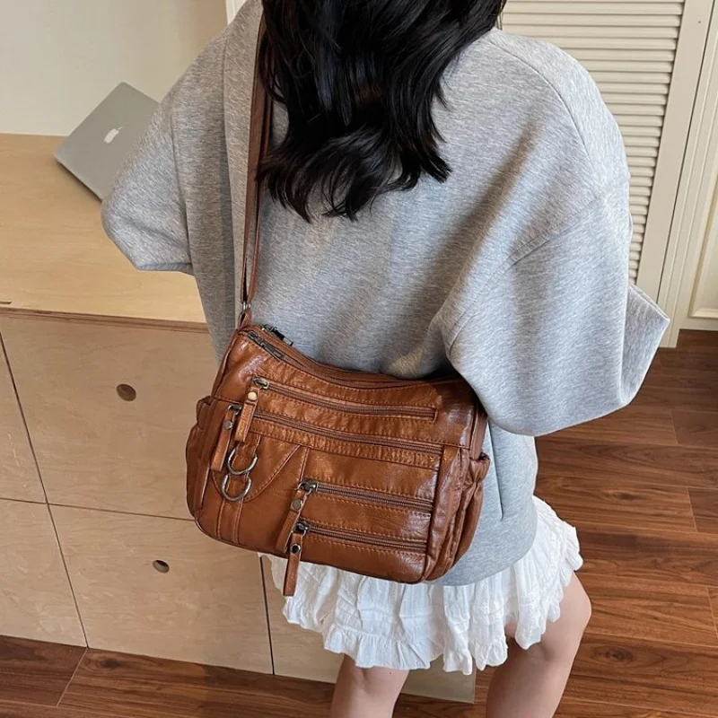 

Sturdy-suede 2025 New Ladies Luxury Brand Leather Hand Bag Famous Designer Classic Popular Casual​