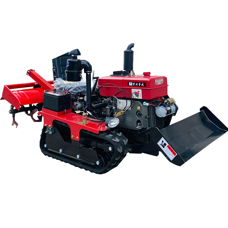 최고 판매 25HP 미니 파워 경운기 경운기 미니 정원 트랙터용 농장용 부착 장치가 있는 새로운 디젤 정원 트랙터
