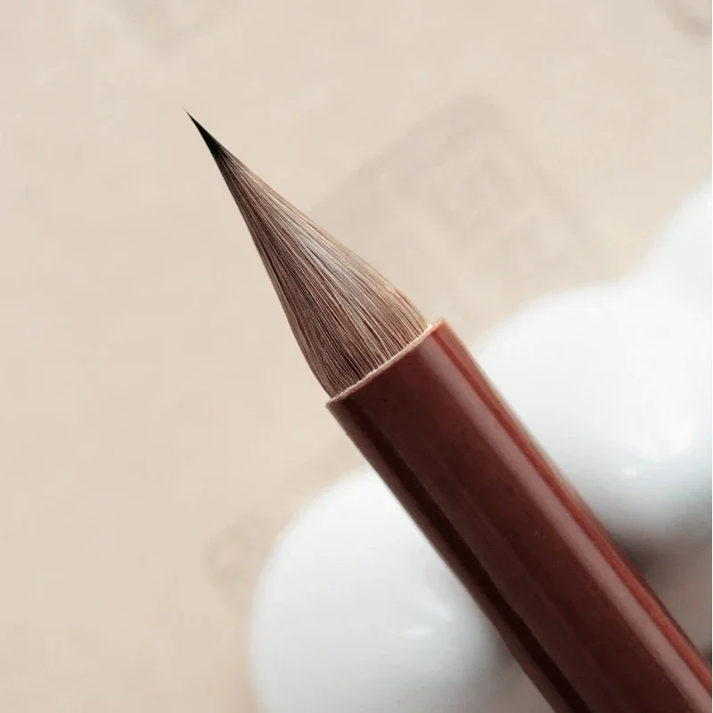 Chicken Rabbit Mixed Hair Writing Brush Professional Grade Small Regular Script Calligraphy Brush Cockspur Caligrafia Brush Pen