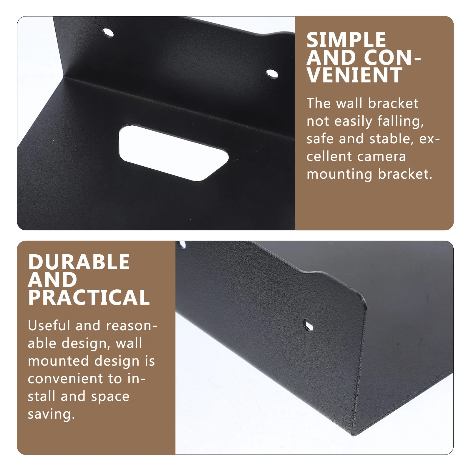 

Wall Mounting Bracket Universal Camera Wall Mounted Metal Bracket For Router Heavy Duty Sturdy Space Saving Strong Capacity