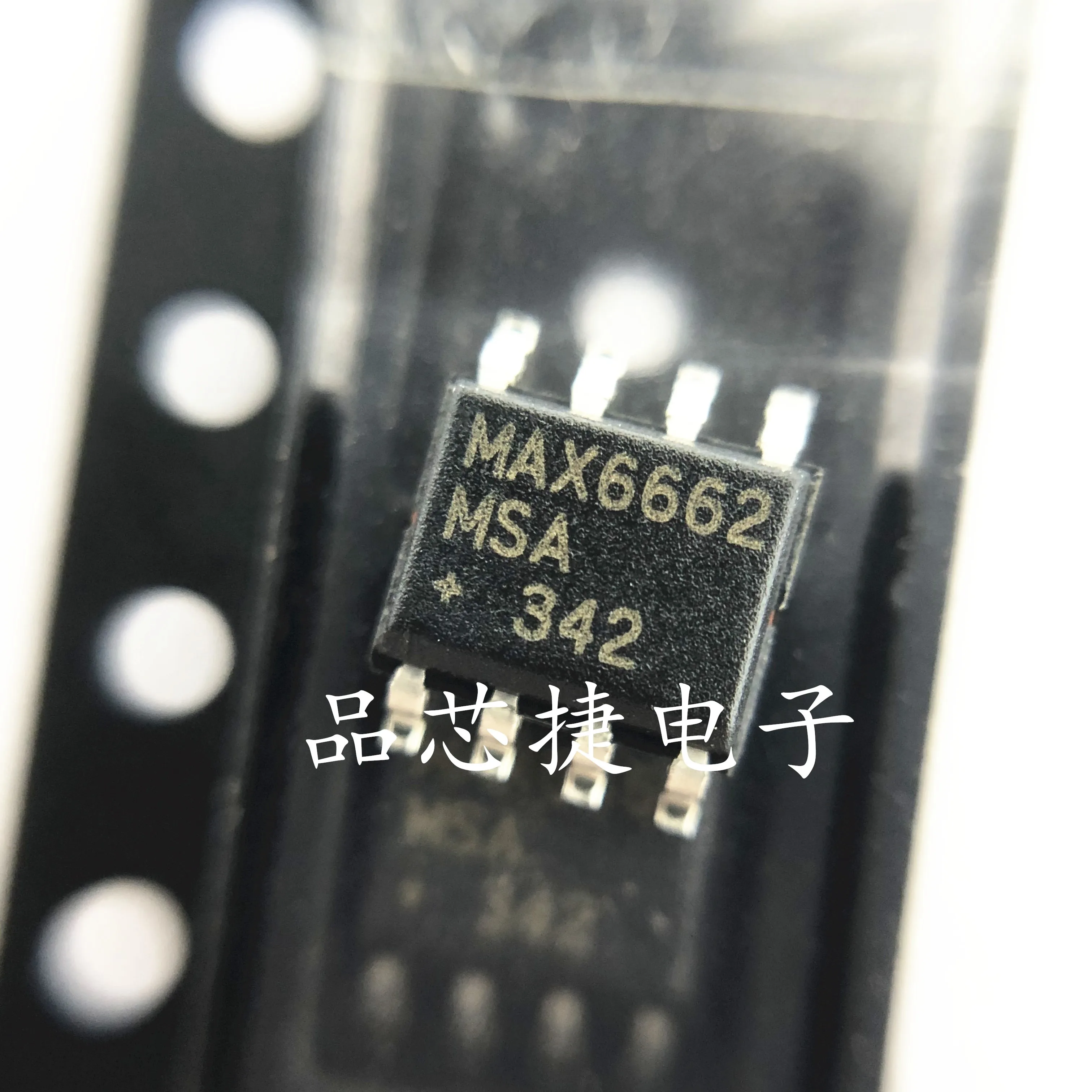 5pcs/Lot MAX6662MSA+T Marking MAX6662MSA + SOIC-8 12-Bit + Sign Temperature Sensor