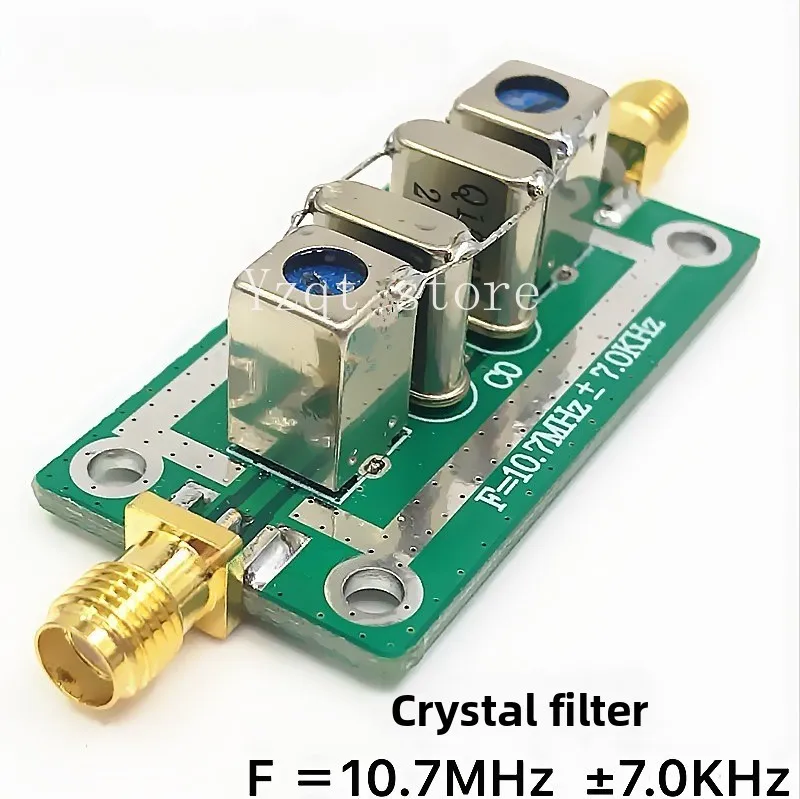 BPF 10.7MHz ± 7KHz 10.7M Quartz, Crystal, Filter, Bandpass, Narrowband Filter